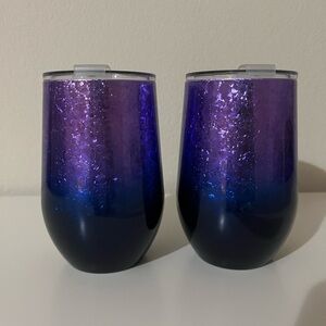 Purple and Blue Gradient Tumblers